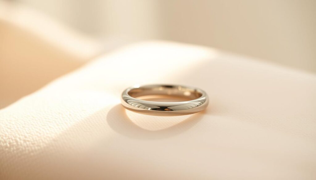 white gold ring