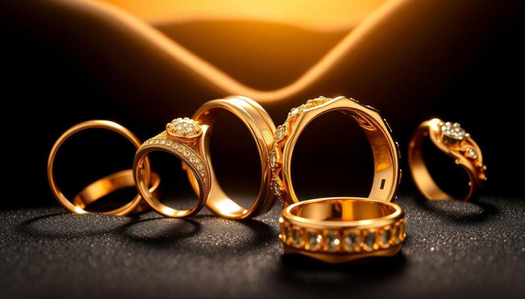 14k gold rings