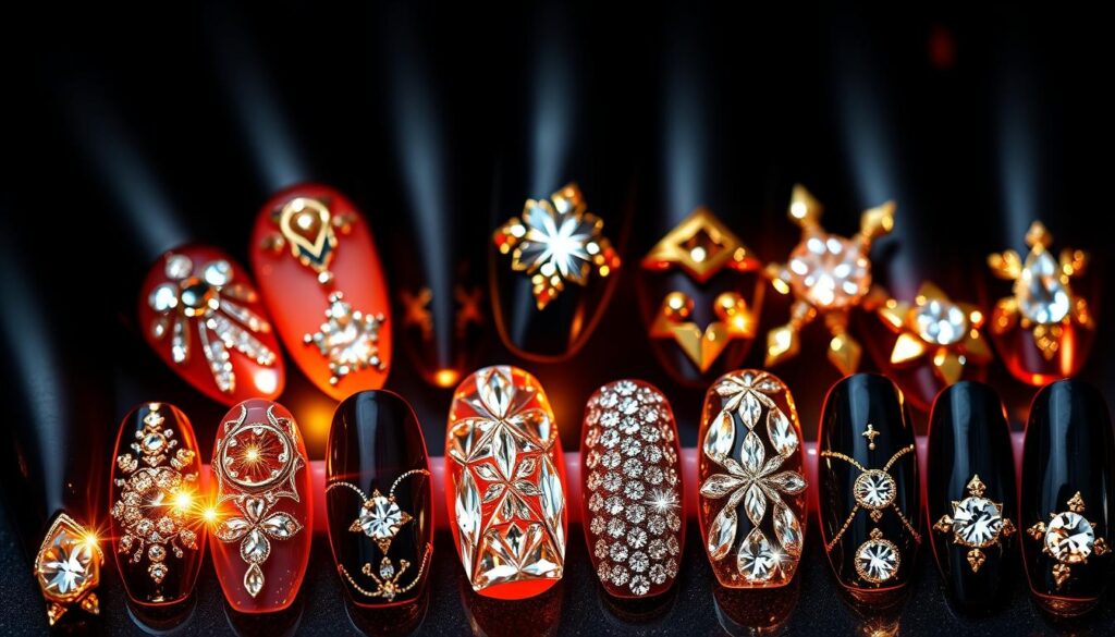 diamond nails