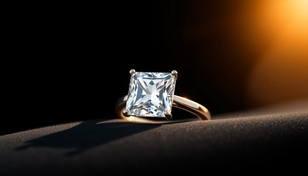 princess cut diamond ring
