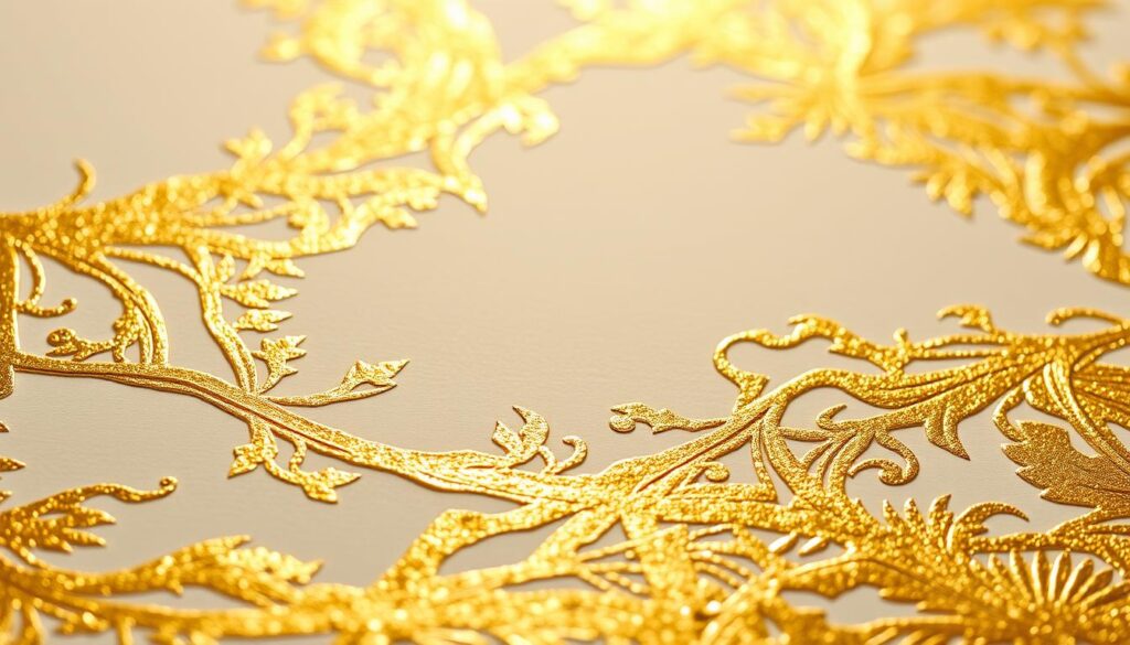 gold leaf and