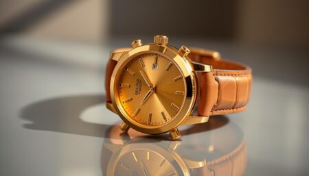 gold watch